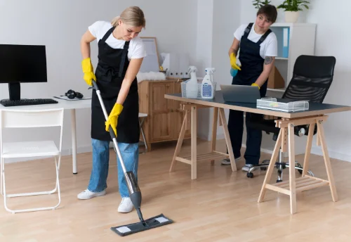Nettoyage de bureau professionnel à Saint-Hilaire-en-Lignières